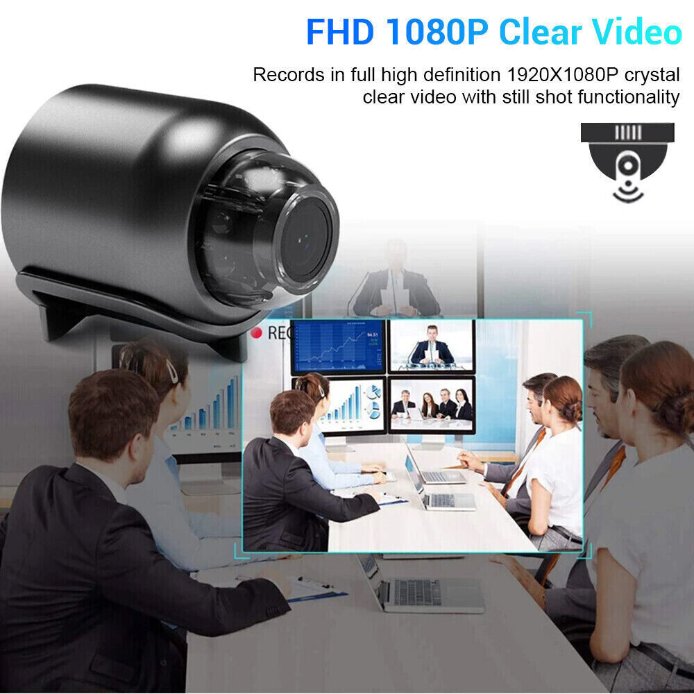 HD 1080P Mini Hidden WiFi Spy Camera – Wireless with Night Vision and Motion Detection