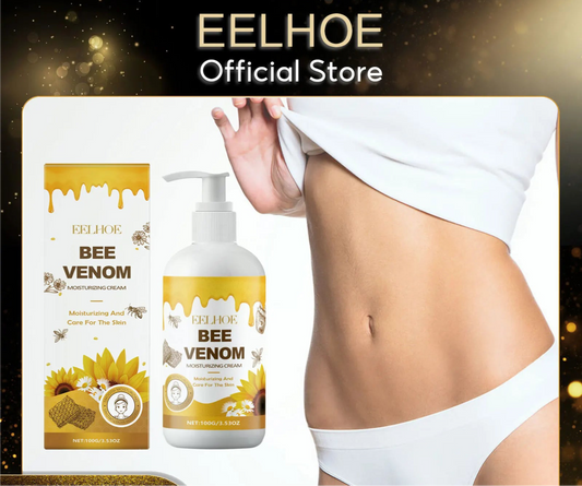EELHOE Bee-Venom | Smooth Body Cream | Deeply Nourishing Brightening & Tightening Skin | Care Product Containing Vitamin E | Woman’s Body Cream Moisturiser 100g.