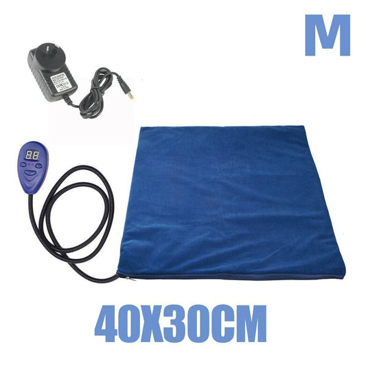 Electric Waterproof Pet Heating Pad – Chew Resistant with Auto Shut-Off.