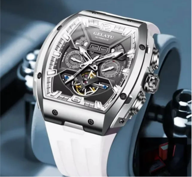 GELATU 6013 | Luxury Mechanical Timepiece for Men.