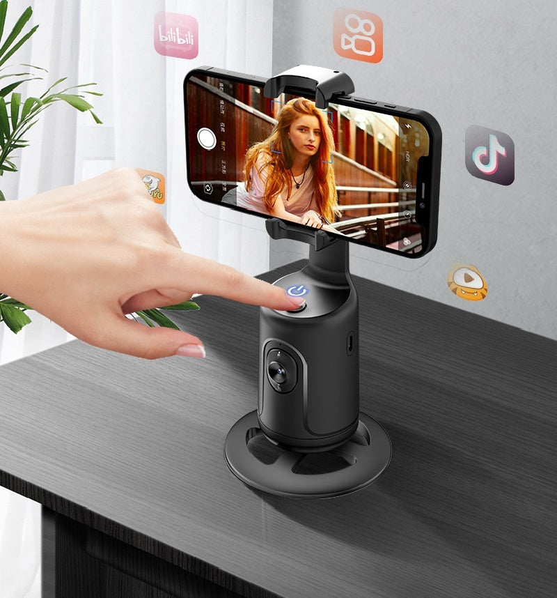 360° Auto Face Tracking Gimbal – AI-Powered Smart Phone Stabiliser.