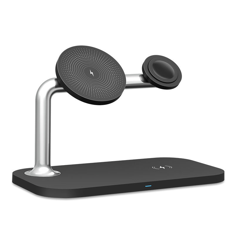 Magnetic 3-in-1 Wireless Charger.