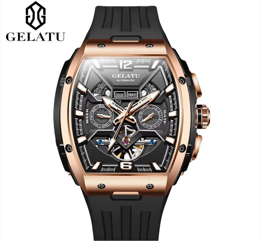GELATU 6013 | Luxury Mechanical Timepiece for Men.