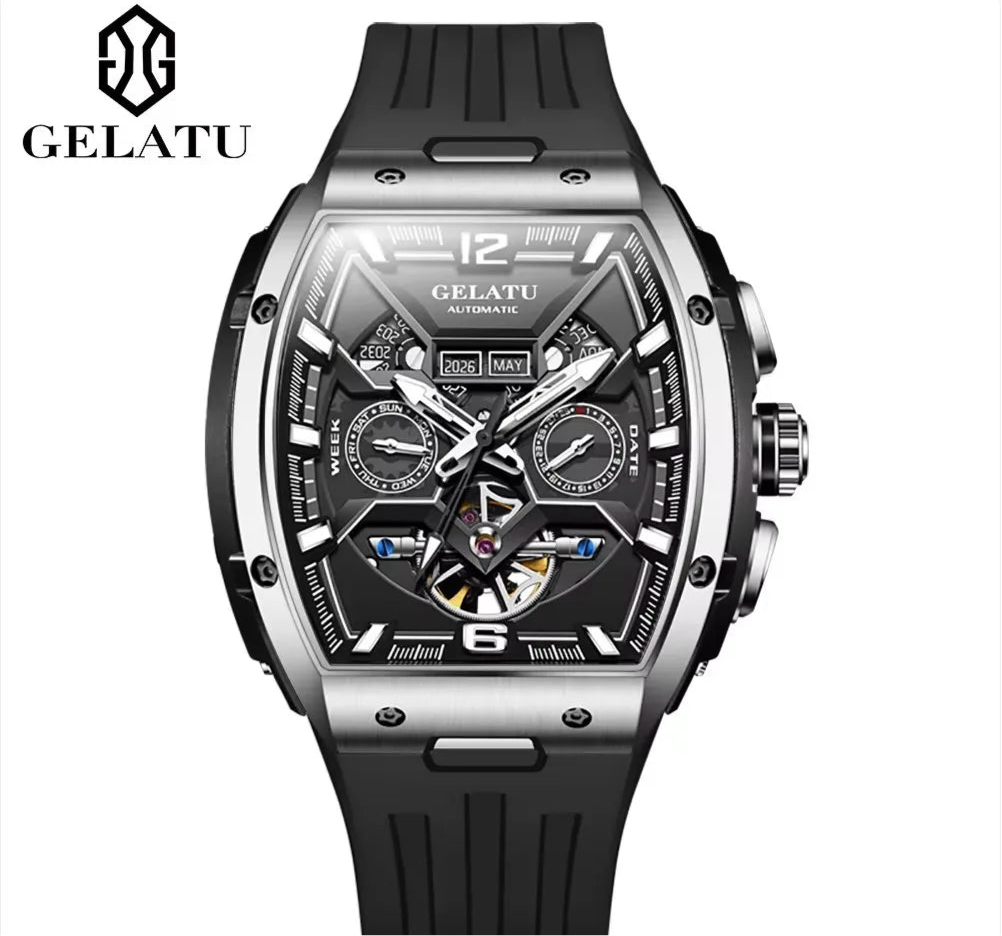 GELATU 6013 | Luxury Mechanical Timepiece for Men.