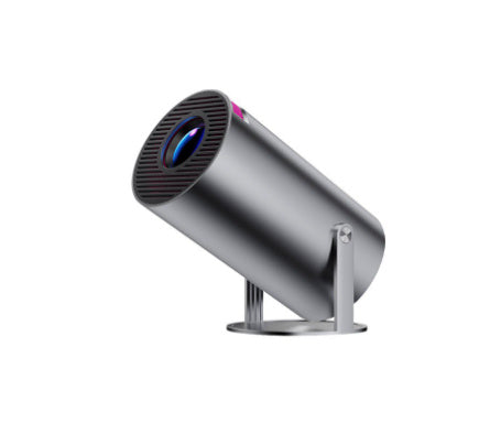 HY300 - Smart Mini Projector – 180° Rotation, Auto Focus, 5G WiFi, Android.