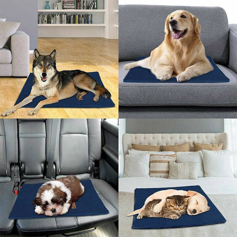 Electric Waterproof Pet Heating Pad – Chew Resistant with Auto Shut-Off.