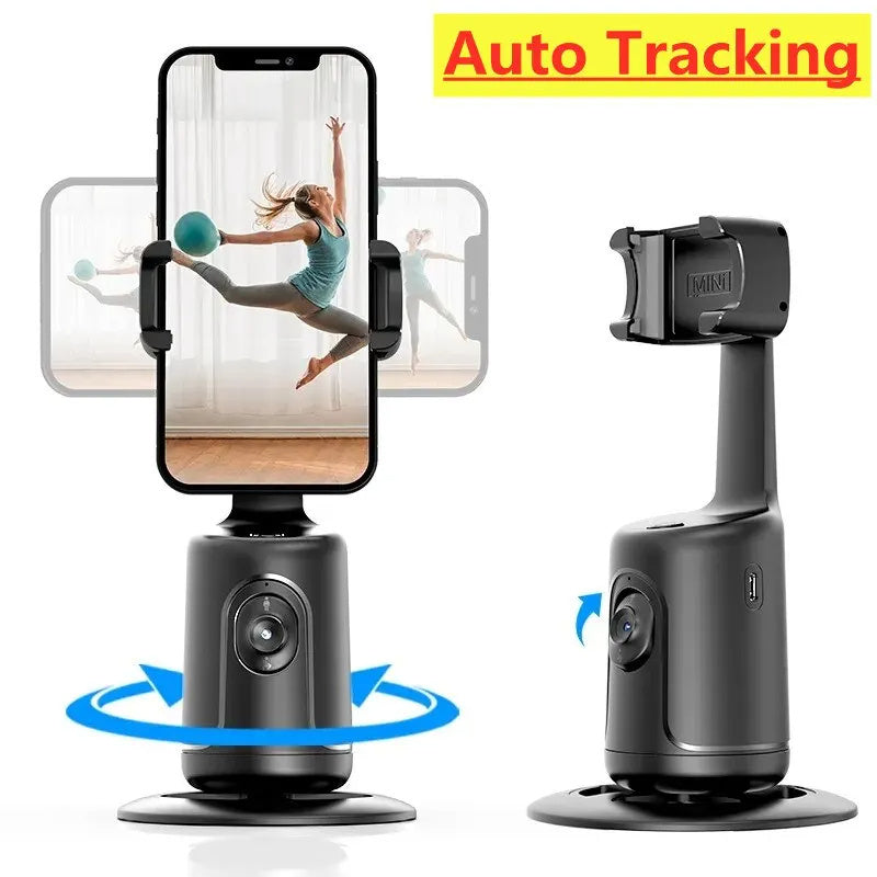 360° Auto Face Tracking Gimbal – AI-Powered Smart Phone Stabiliser.